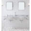 Empire Stone Oval Console Bathroom Sink with Faucet and Overflow-319595683