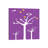Autumn Trees Purple by 5by5collective - Wrapped Canvas Gallery-Wrapped Canvas Giclée-1269193518