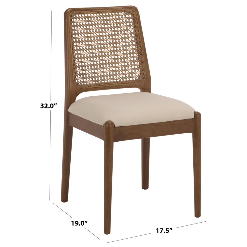 Dinwiddie Side Chair, Honey Brown, Beige