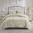 Viola Tufted Cotton Chenille Damask 3 Piece Duvet Set-222544315-234515356
