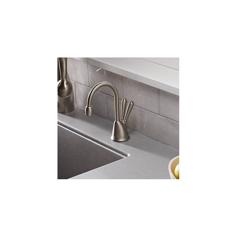 Hot & Cold Water Dispenser, Satin Nickel