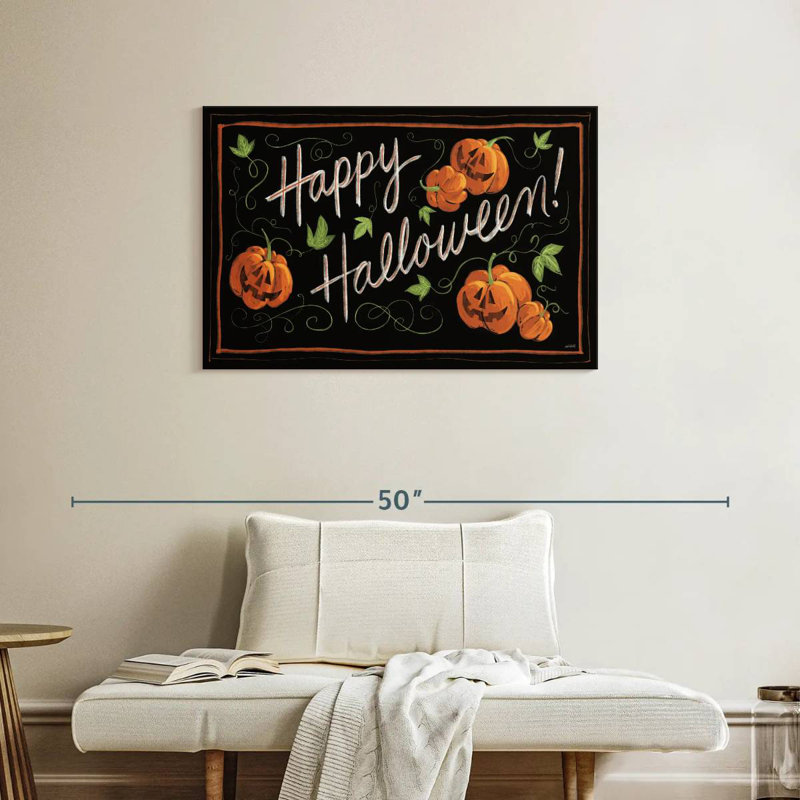 Jack O Lantern de Lelend Happy Halloween, H 24 po x l 36 po