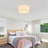 3-light Modern Drum Linen Semi Flush Mount Ceiling Light-623023940-626403973