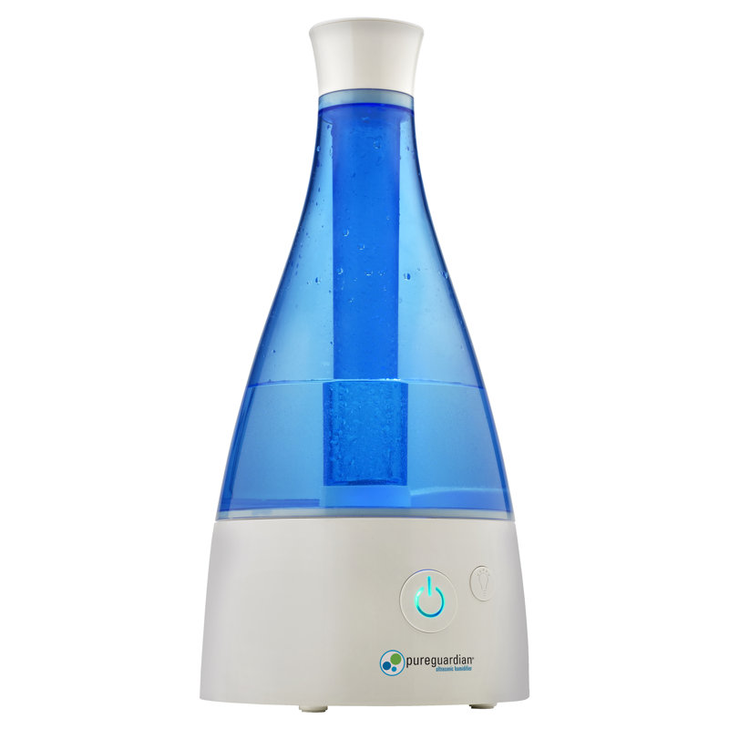 Guardian Technologies PureGuardian 0.5 Gallons Cool Mist Ultrasonic Tower Humidifier for 350 Cubic Feet