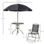 Vigil 4 - Person Patio Dining Set with Round Table-15973117
