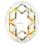 Miroir mural Hexagon Star Coastal-45486890-122103108