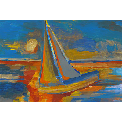 Ship Ahoy Print by Dylan Grey