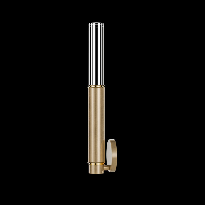LED Wallchiere, Gold Leaf/Brass