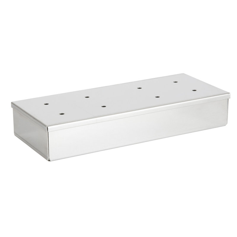 Stainless Steel Smoker Box for Barbeque Grill