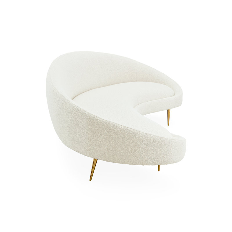 Ether Curved Sofa, Olympus Oatmeal