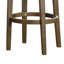Tabouret pivotant et court en bois massif Hassanah-177031230-177031231