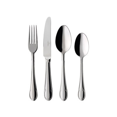 Villeroy & Boch La Classica Cutlery For Up To 6 People, 24 Pieces, Stainless Steel, 38 X 27 X 6