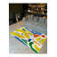 Tapis multicolore à motifs abstraits et tissés-1590004049