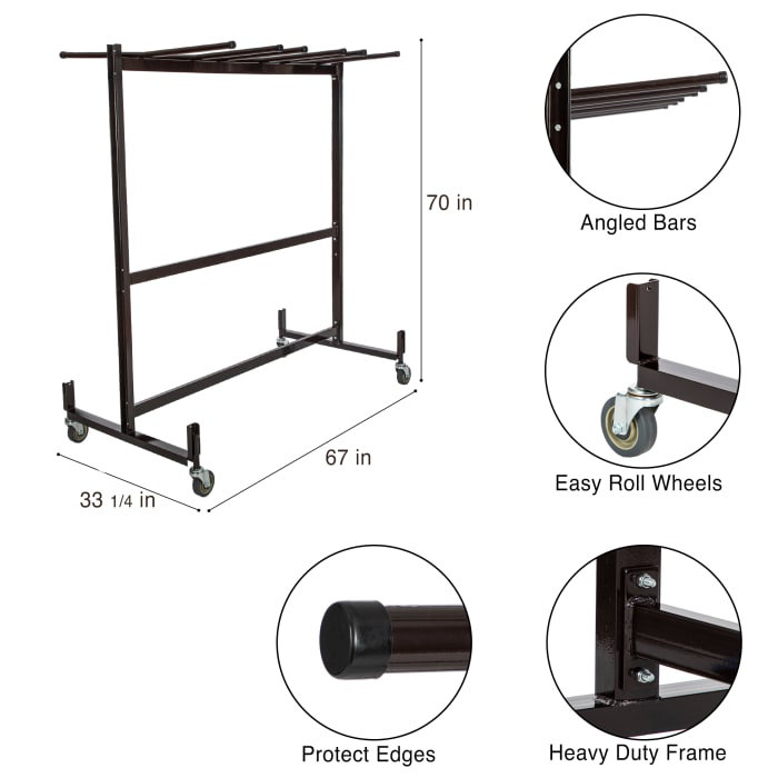 1320 Lb. Capacity Table Dolly