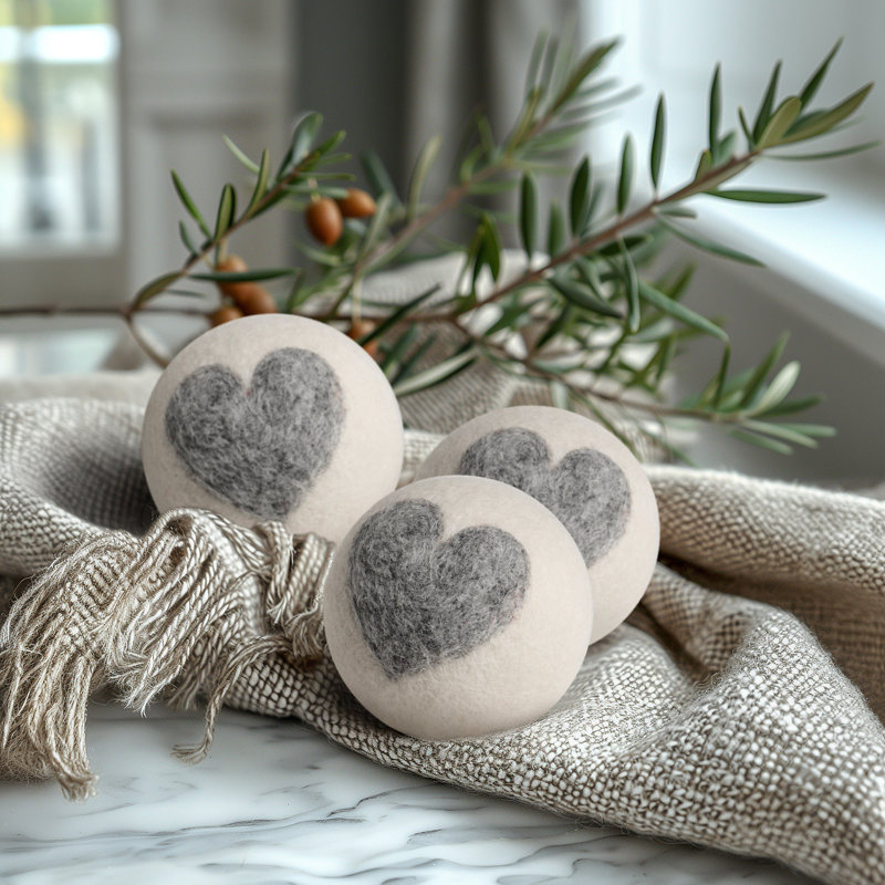 Ensemble de 3 boules en laine MODWOOL