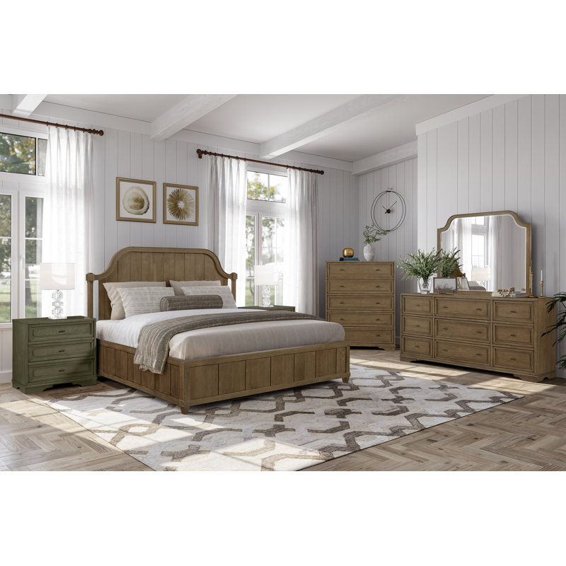 Hickory Dresser - Cashew, Brun