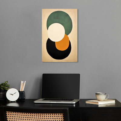 Various Coins Retro Abstract Wall Art by Notoriart