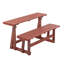 Table de pique-nique convertible 2-en-1