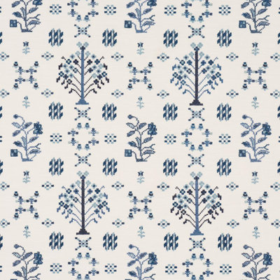 Fairview Cross Stitch Embroidery Fabric