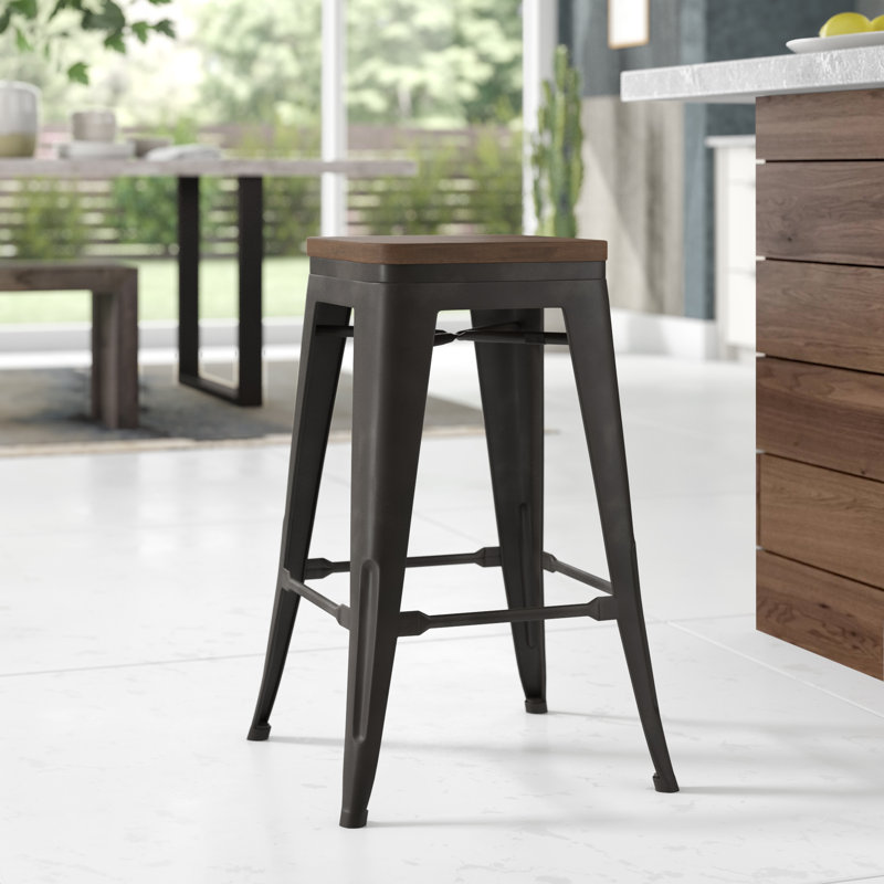 Tabouret Modway Promenade, Brun, Tabouret de bar (siège d'une hauteur de 30 po)