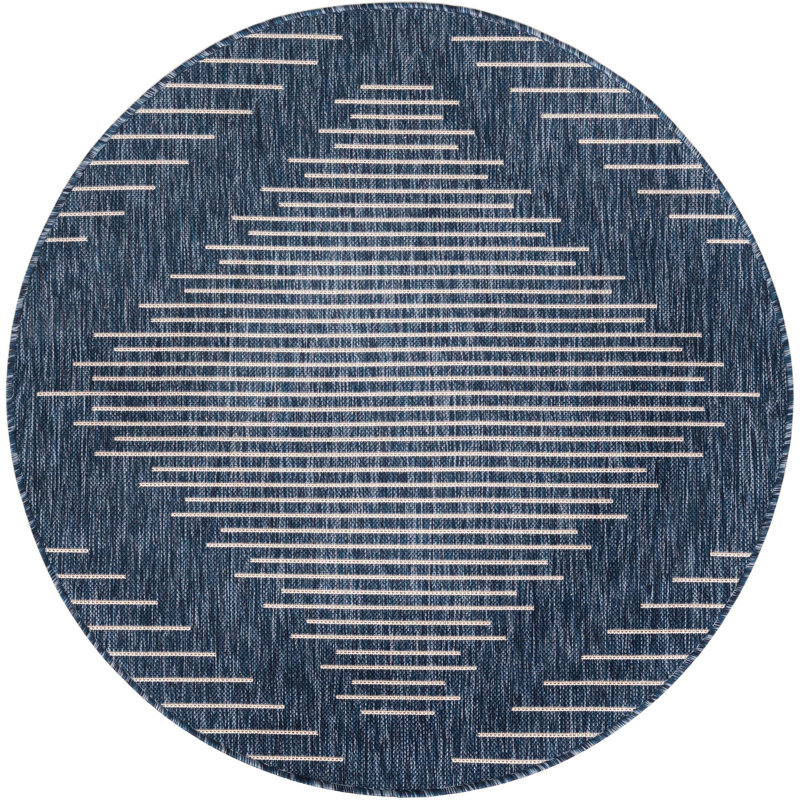 Wallington Geometric Indoor Rug, Round 4'