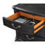 Table de chevet 3 tiroirs noire