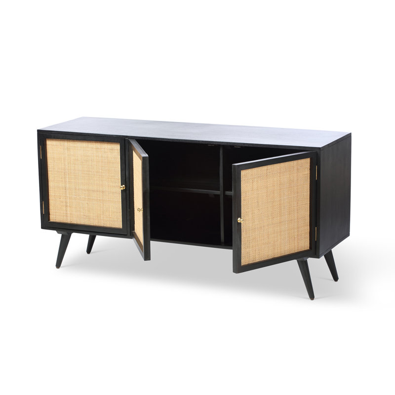 Watheroo 145Cm Wide Sideboard, Black
