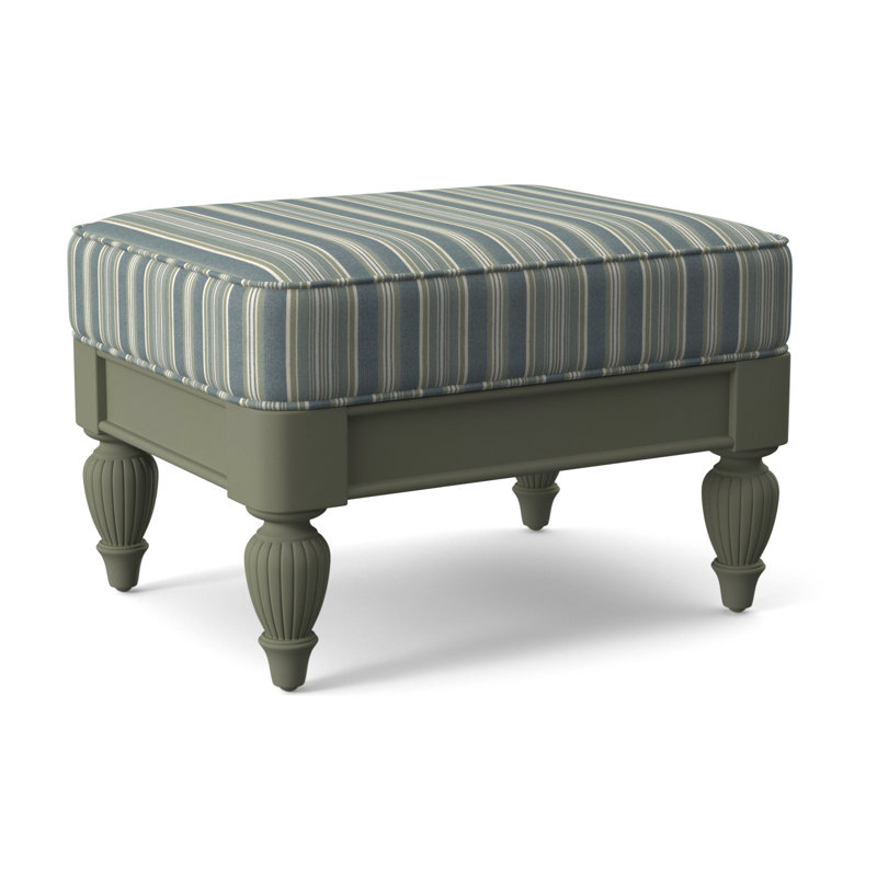 Grand View Ottoman, Beige Performance Fabric; 0851-73, Greystone Finish