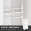 Armoire de rangement courte pour salle de bain