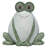 Cainen Frog Animals Polyresin Garden Statue