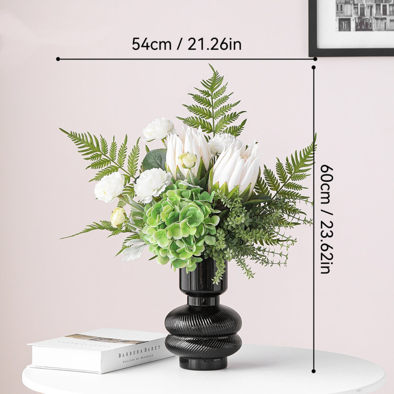 Décoration de bouquet simulé