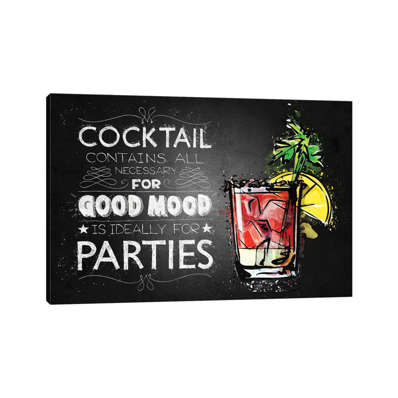 Bloody Mary II by Gab Fernando - Wrapped Canvas Gallery-Wrapped Canvas Giclée, 101.6 cm H x 66.04 cm W x 3.175 cm D
