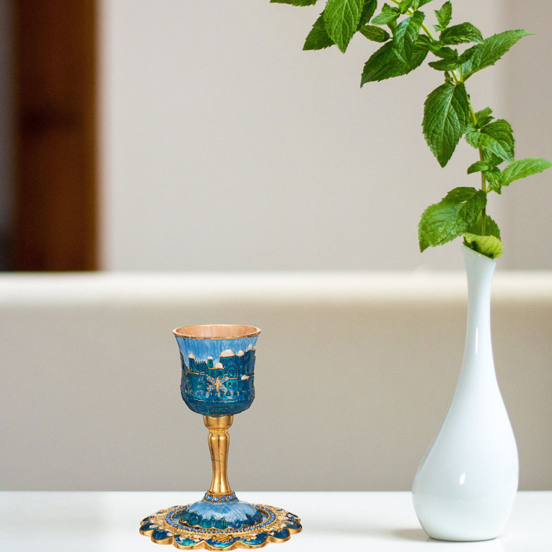 Crystal Kiddush Cups