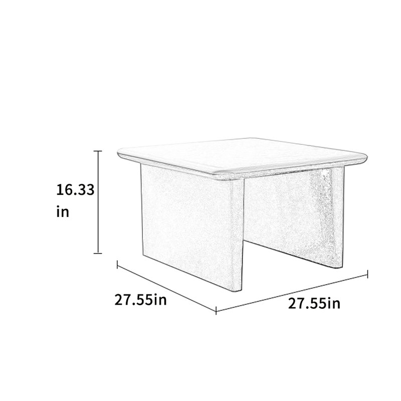 Oak Coffee Table with Versatile Design