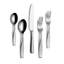 Satin Loft 65-Piece 18/10 Stainless Steel Flatware Set, Service for 12