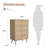4-Drawer Dresser with Solid Wood Legs-245646225