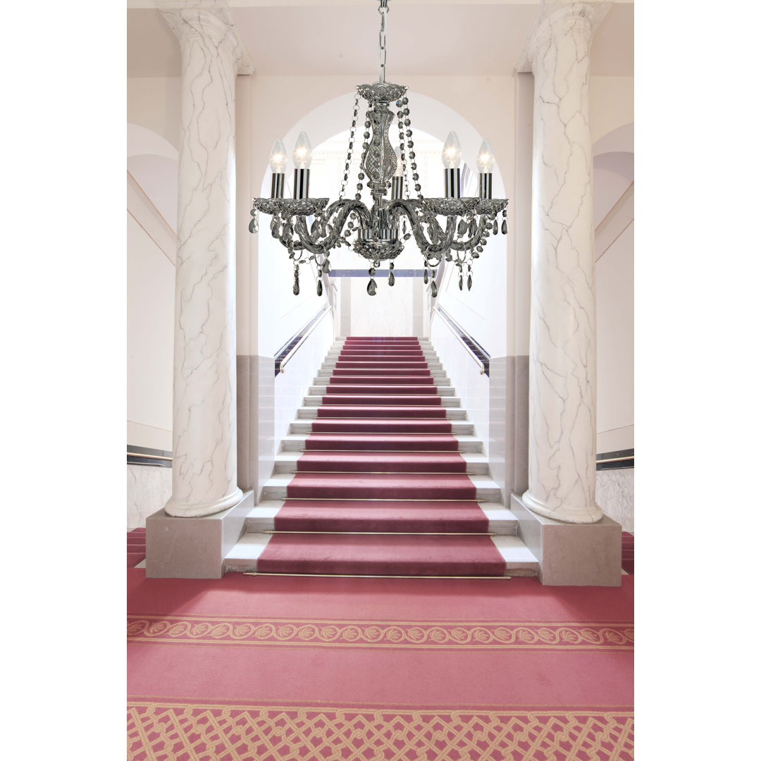 Kelly 5 - Light Candle Style Chandelier