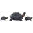 Turtle Tribe 3 Piece Garden Statues