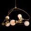 Lustre géométrique unique à 6 lumières Sprig-55646124-55646128