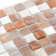 Mingles 0.8" x 0.8" Glass Mosaic Grid Wall & Floor Tile