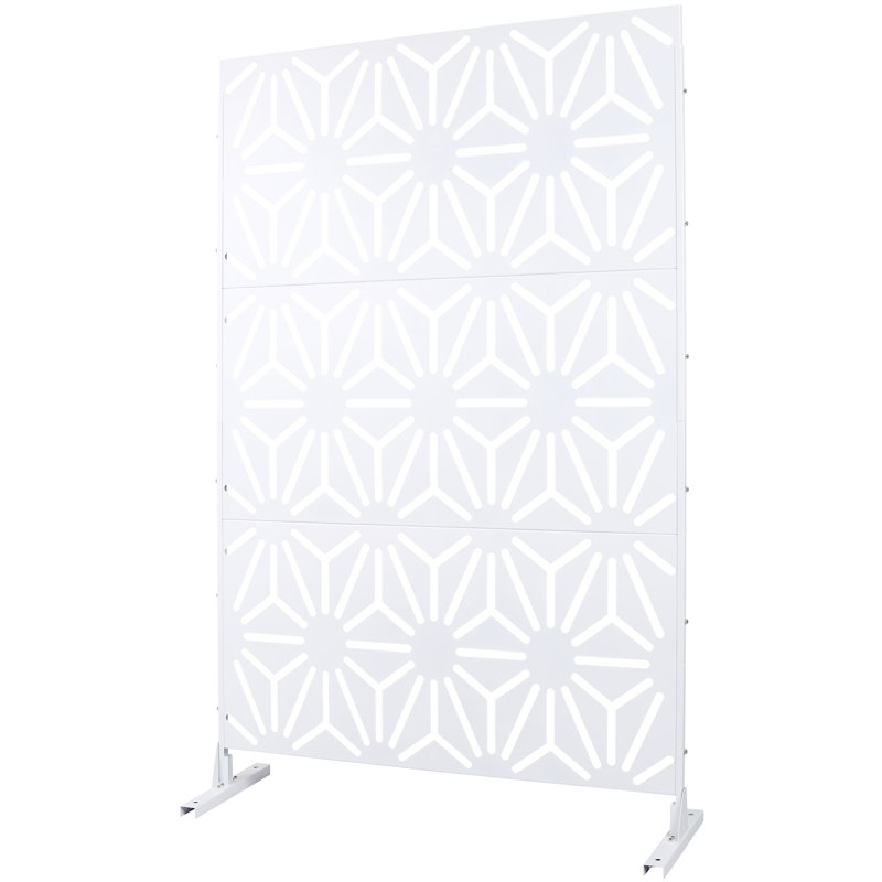Outdoor & Indoor Privacy Screen, White