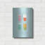 Luxe Wall Art «Summer Bathing Suits Blue» par Ann Kelle Designs, art mural en métal-102866282