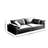 Tofu-Block Minimalist Cloud Straight Sofa