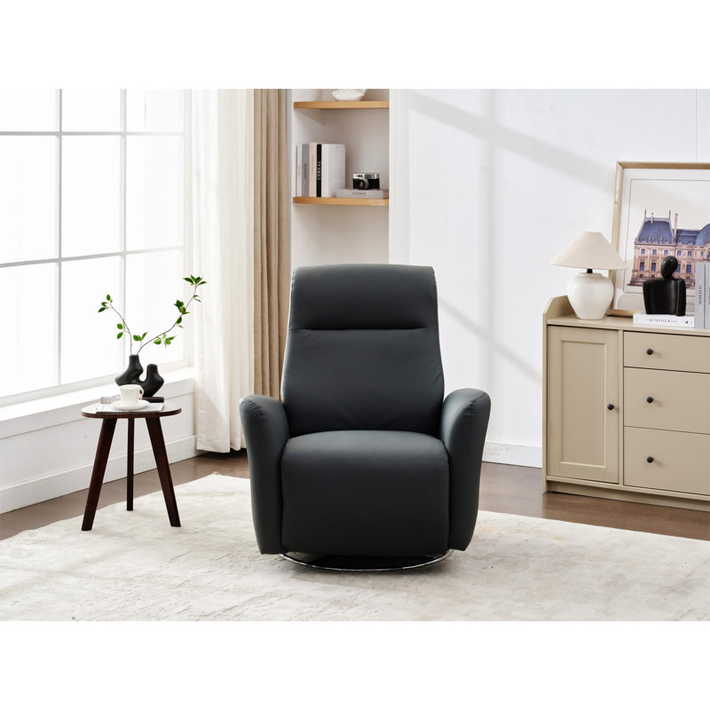 Fauteuil inclinable et pivotant pivotant, Gris foncé