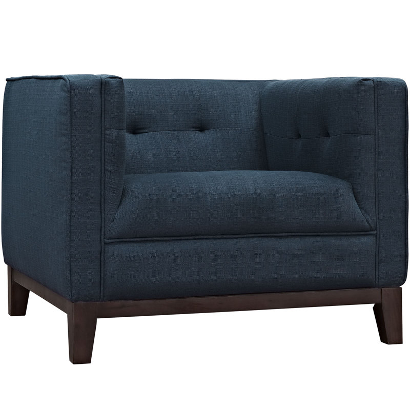 Modway Serve Tufted Armchairs, Azure