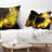 Abstract Throw Pillow, Dark Blue Smoke Pattern Decor - Colored Smoke Dark Blue-703484914