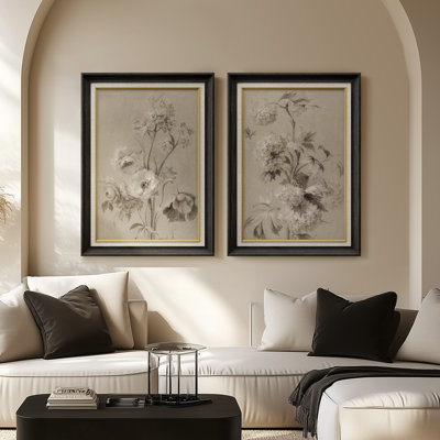 Set of 2 Premium Framed Art Artworks on Premium Canvas with 26"x36" Frame