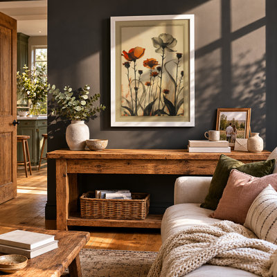 Carnation Study Botanical - Framed Print