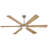 Light Wood 6 Blade Ceiling Fan With Light And Remote Control,quiet Operation For Living Room Or Bedroom-2049376749