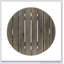 Table d'appoint d'extérieur en bois d'acacia durable avec finition grise résistante aux intempéries, parfaite pour les patios et les terrasses-1329158081
